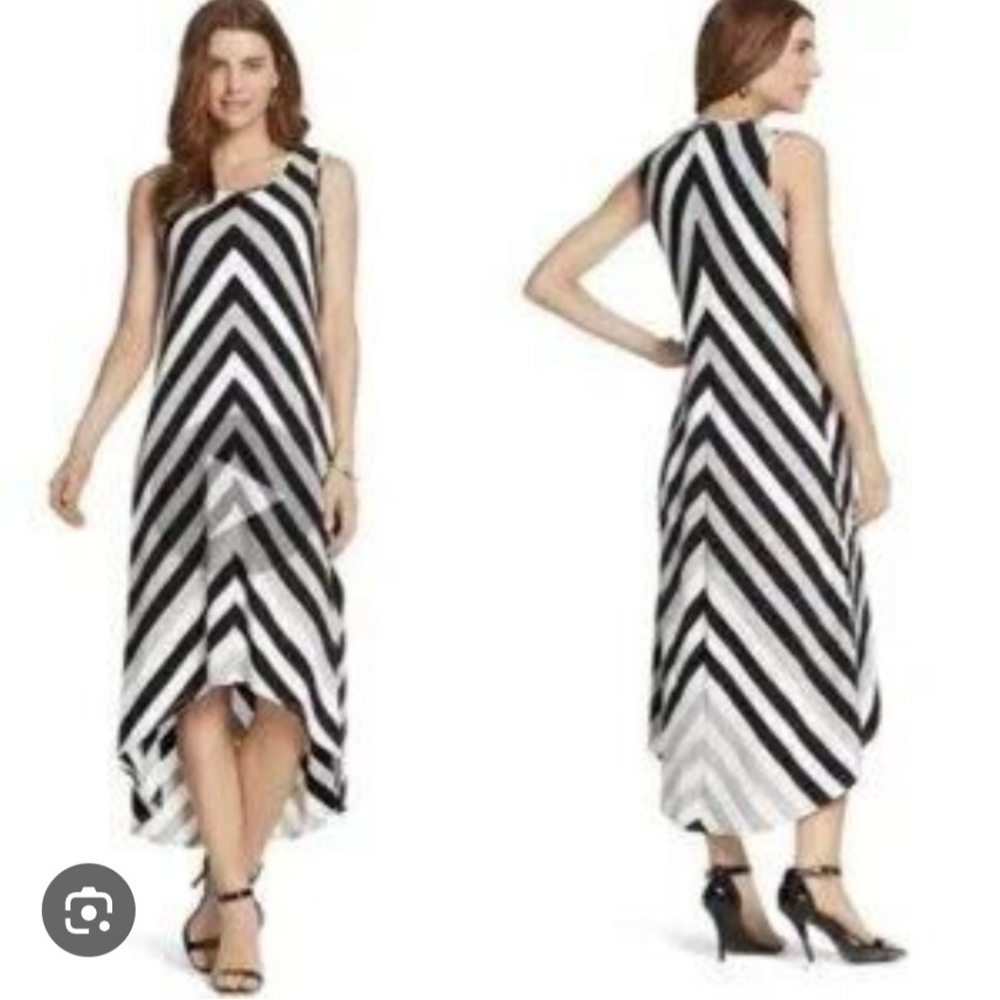 Chico's size 1 Hi-low Maxi Dress
